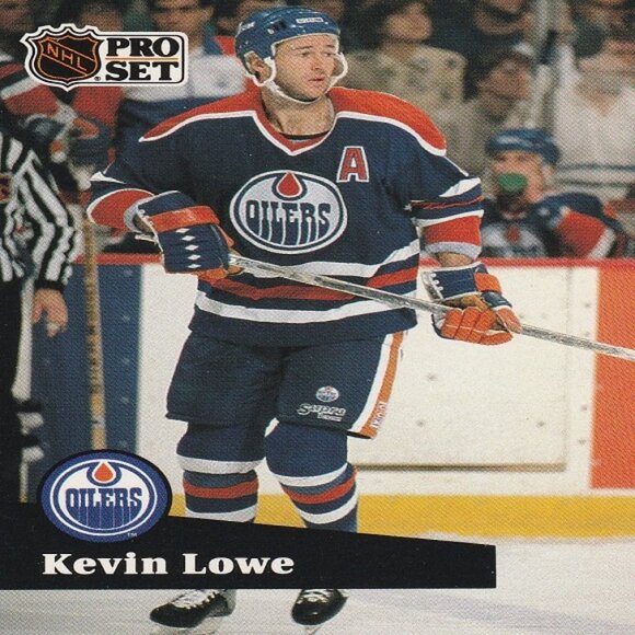 Kevin Lowe Edmonton Oilers NHL Hockey Card Collection - 3 Card Set - Picture 4 of 4
